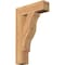 Ekena Millwork Funston Block Smooth Bracket, Western Red Cedar, 3 1/2"W x 14"D x 22"H BKT04X14X22FST05SWR - alternate 1